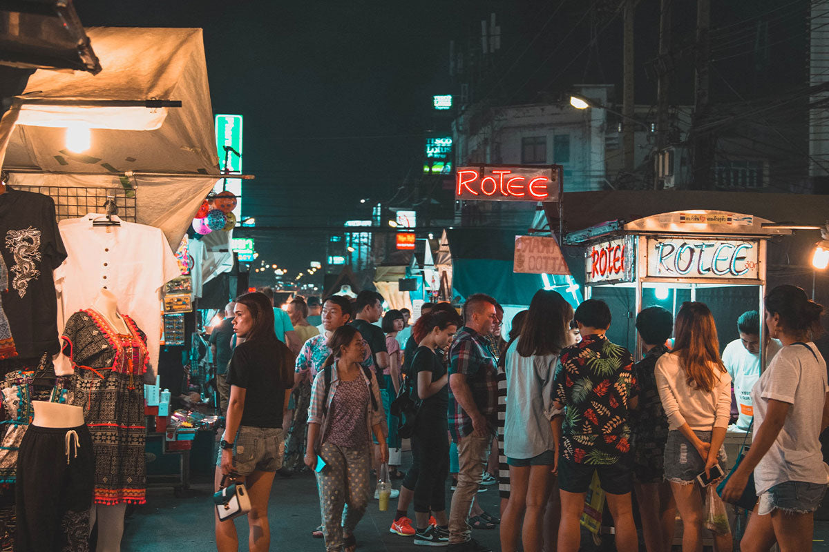 Market Bangkok Leather Stall