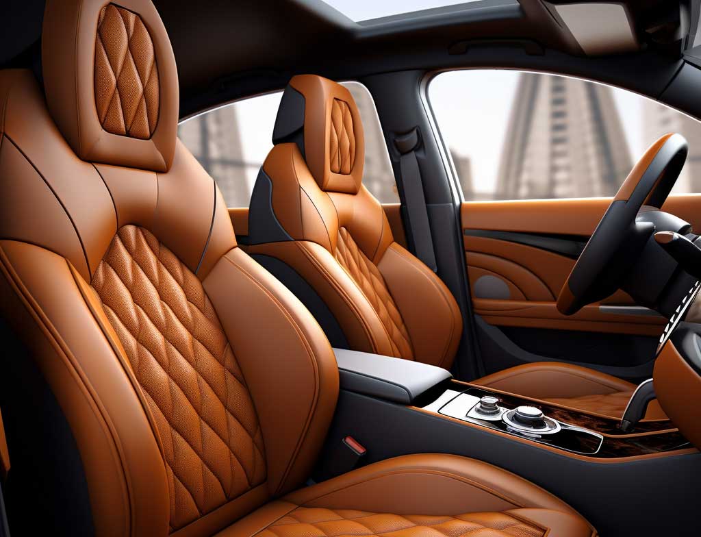 kappa leather seats car