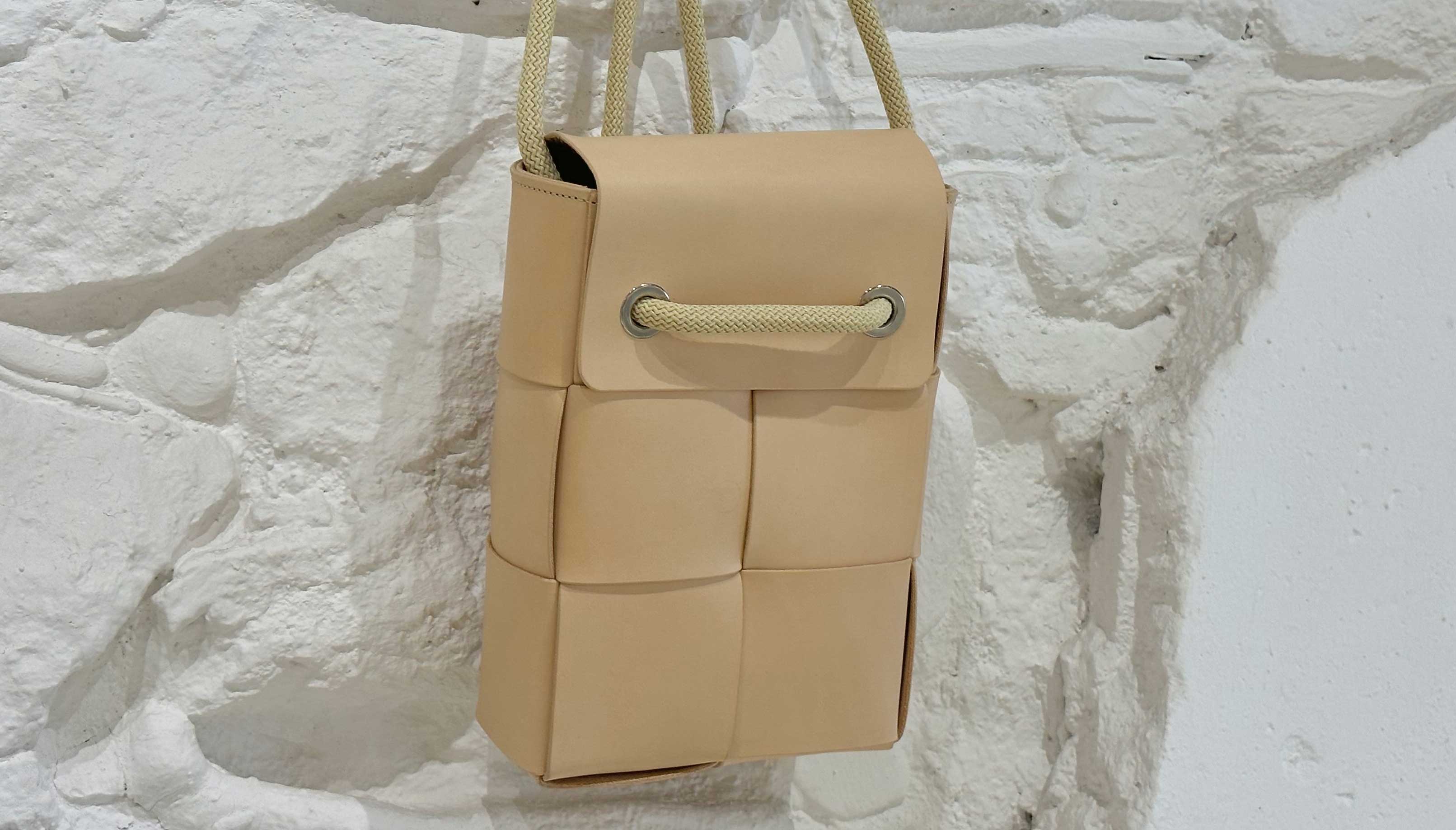 Charles & Keith Gift Set: Mini Hobo Bag in Natural