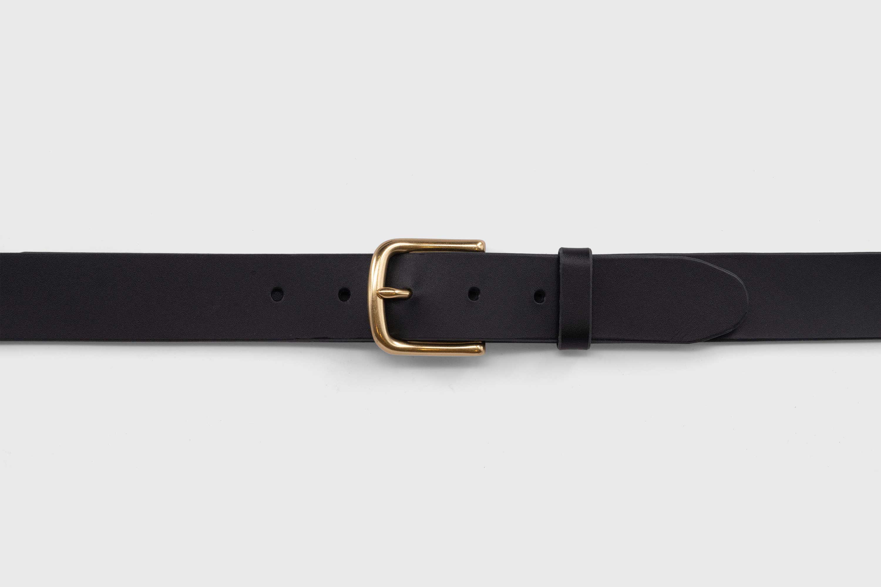 Leather Belt Anto Solid Brass