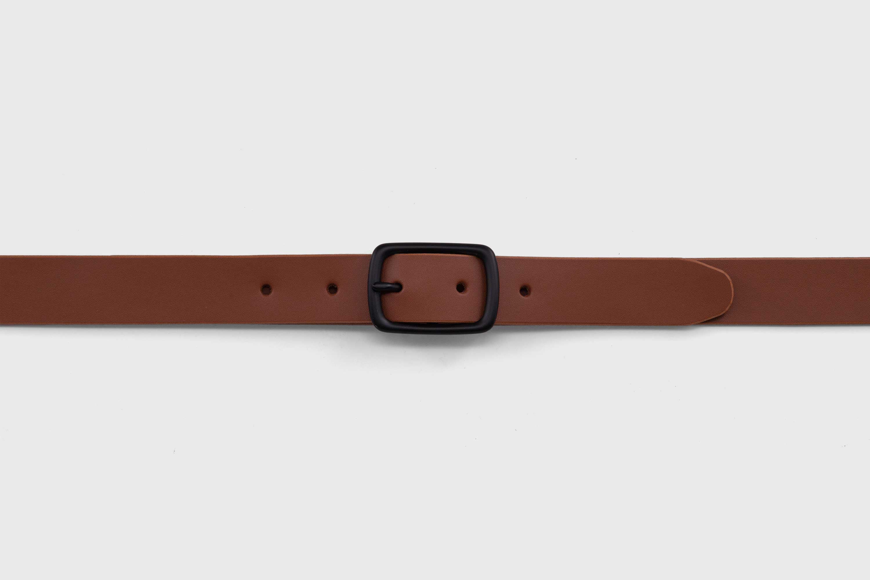 minimalist style vachetta Tan brown Leather watch strap