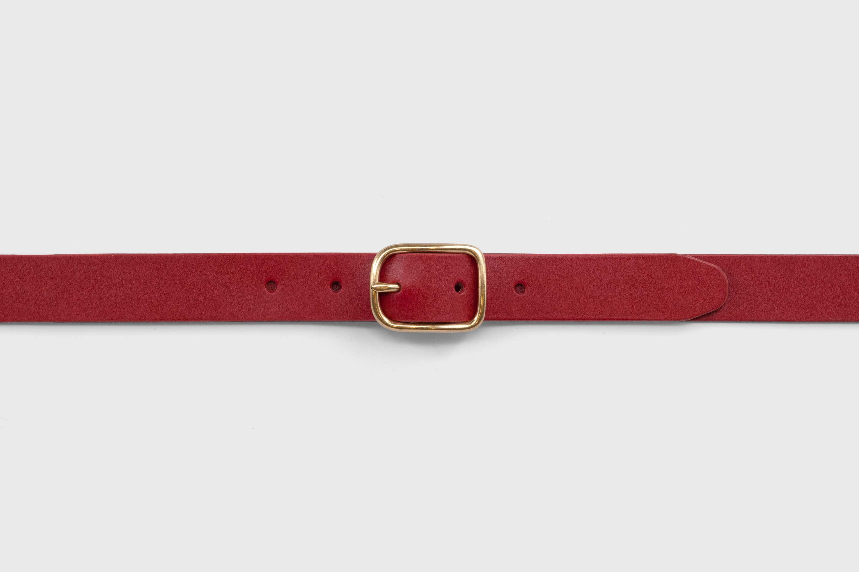 Leather Belt Rio Solid Brass 26