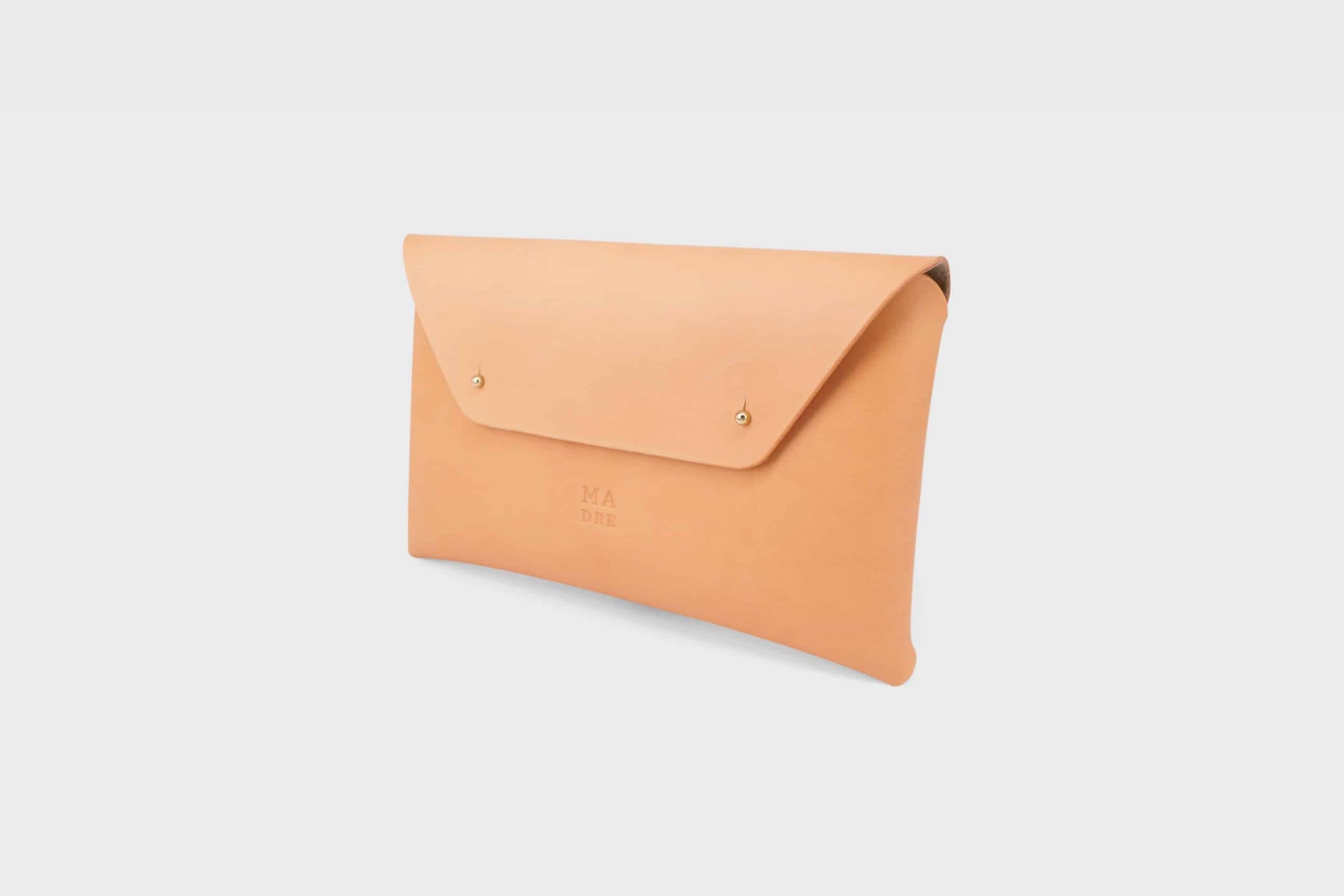 Pochette shop enveloppe cuir